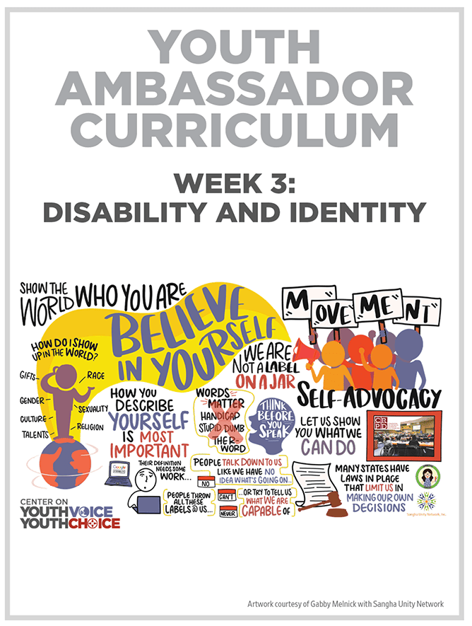 Week 3: Disabilty and Identity, Youth Ambassador Curriculum
