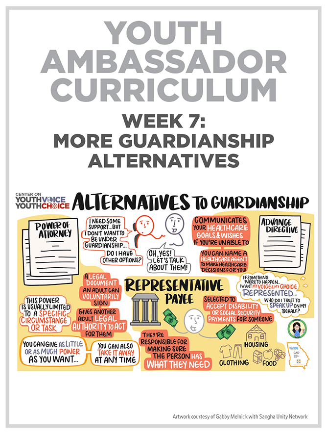 Week 7: More Guardianship Alternatives, Youth Ambassador Curriculum