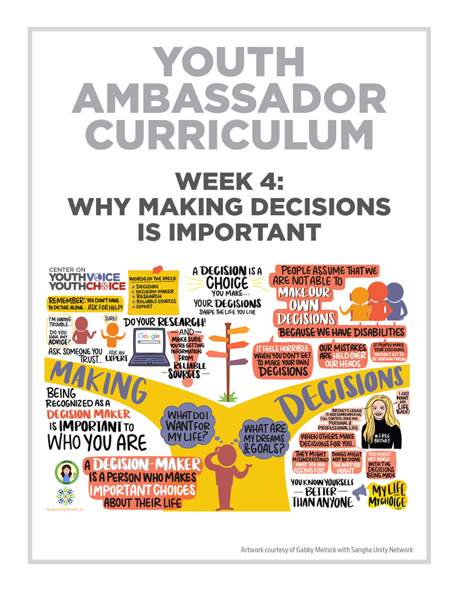 Week 4: Why Making Decisions is Important, Youth Ambassador Curriculum