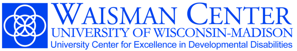 Waisman Center, University of Wisconsin-Madison, University Center for Excellence in Developmental Disabilities Logo