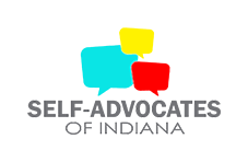 self advocates of Indiana logo